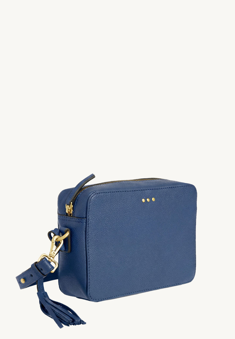 Camera Bag 3 Studs Blue Jean