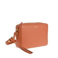 CAMERA - Grained leather shoulder bag