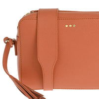 CAMERA - Grained leather shoulder bag