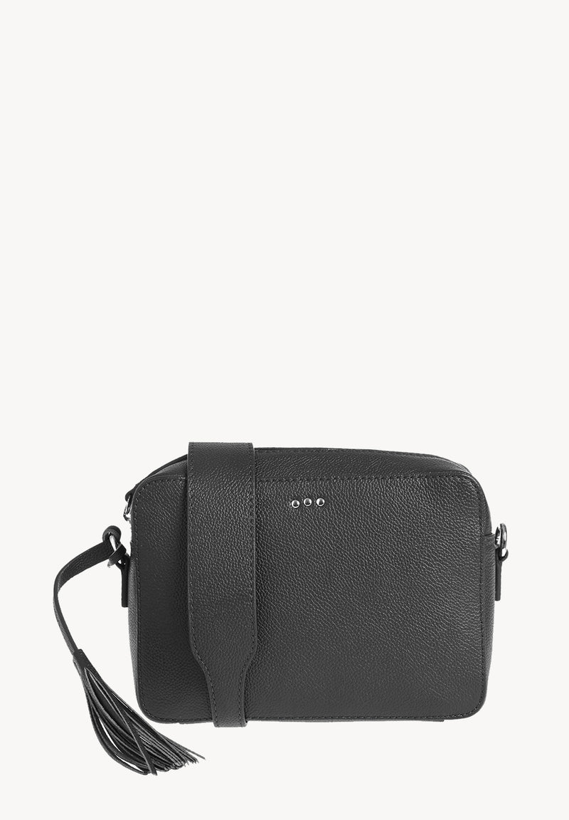 CAMERA - Grained leather shoulder bag