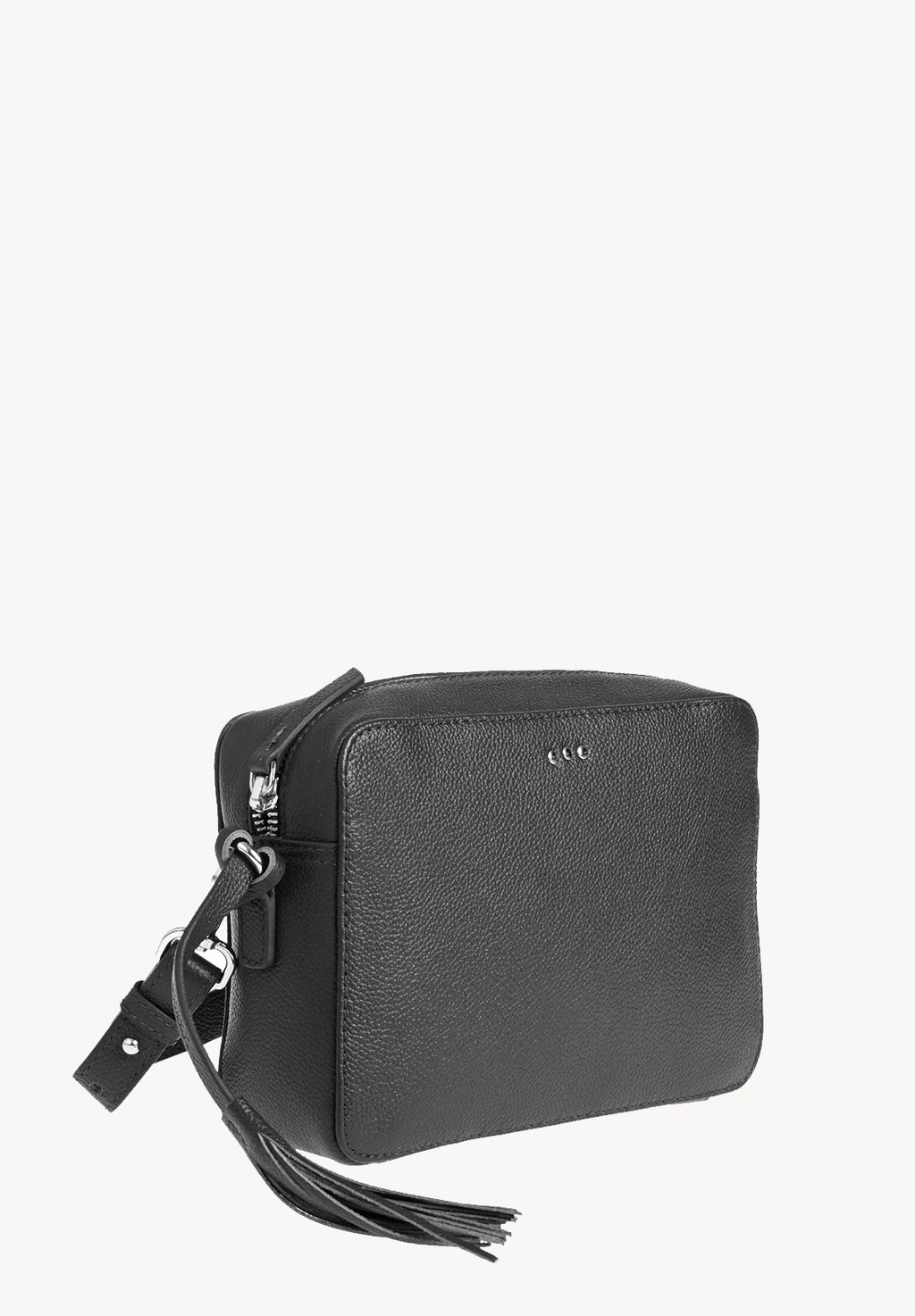 CAMERA - Grained leather shoulder bag