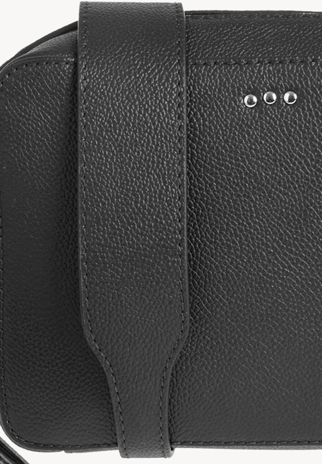 CAMERA - Grained leather shoulder bag