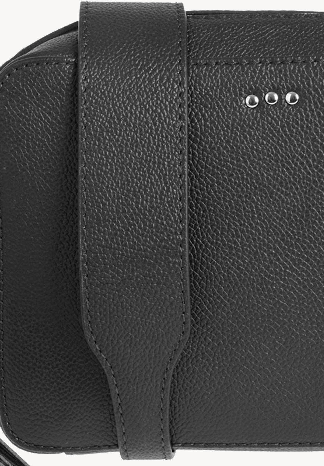 CAMERA - Grained leather shoulder bag