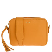 CAMERA - Grained leather shoulder bag