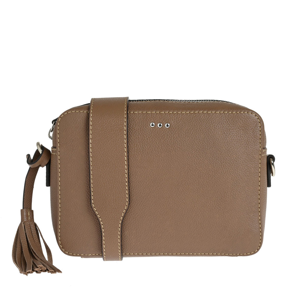 CAMERA - Sac bandoulière en cuir grainé