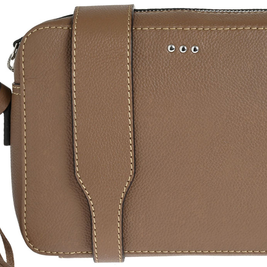 CAMERA - Sac bandoulière en cuir grainé