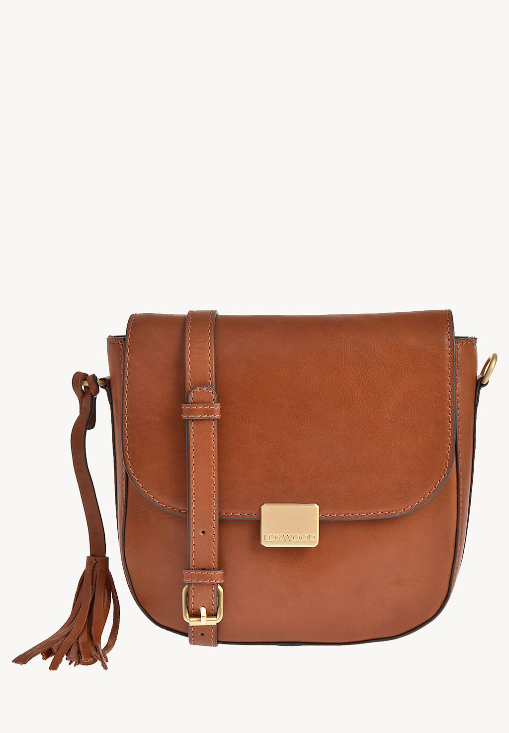 Laurene-sac Cuir Vegetal Cognac