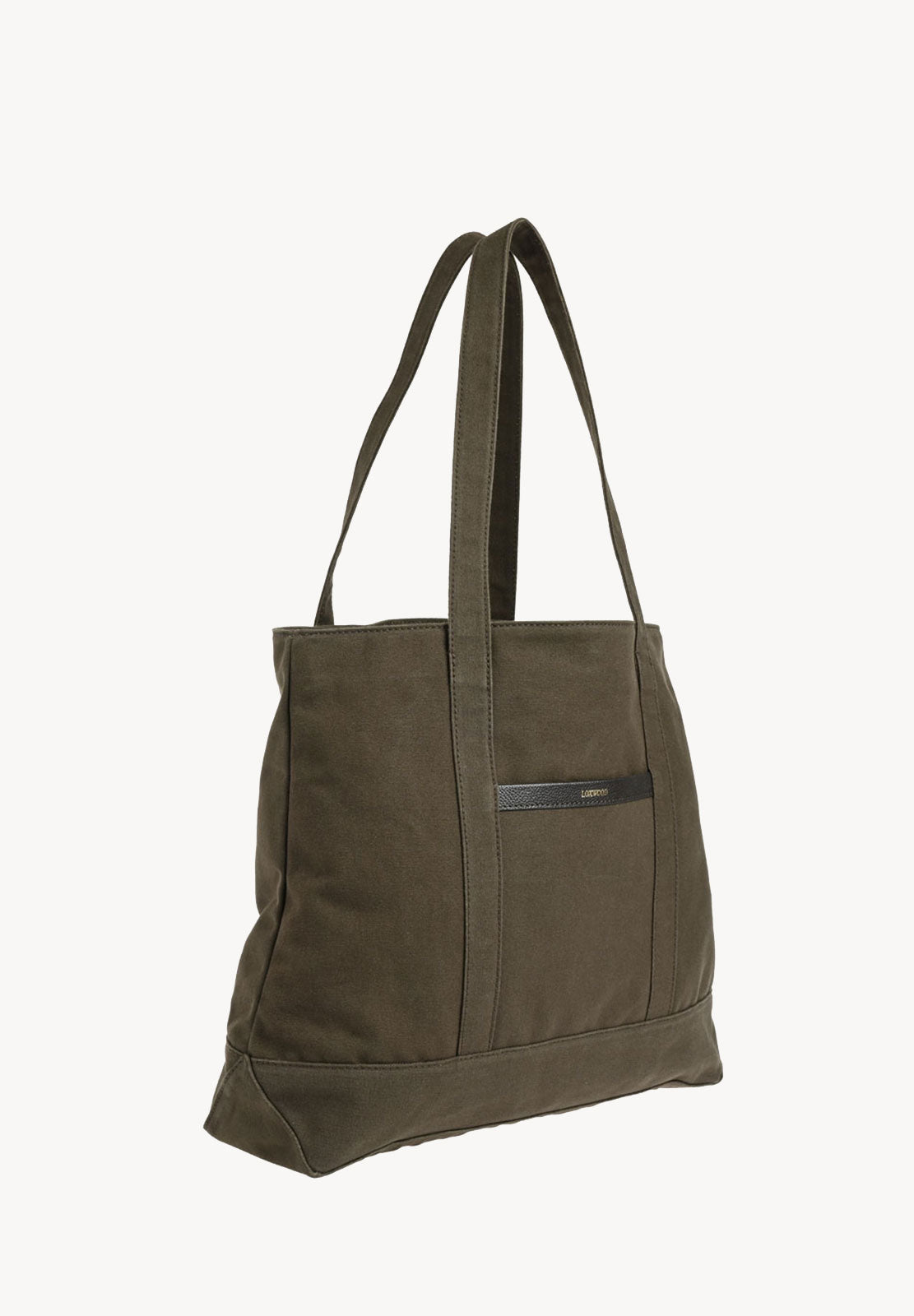 NANTUCKET - Grand cabas en toile & cuir