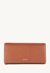 Flap wallet - Grained leather