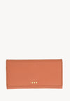Flap wallet - Grained leather