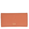 Flap wallet - Grained leather