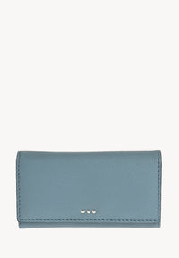 Flap wallet - Grained leather