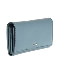 Flap wallet - Grained leather