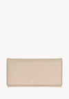 Flap wallet - Grained leather