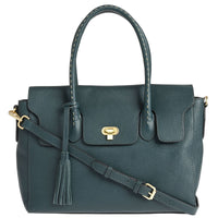 NEW BIBOU - Grained leather flap bag