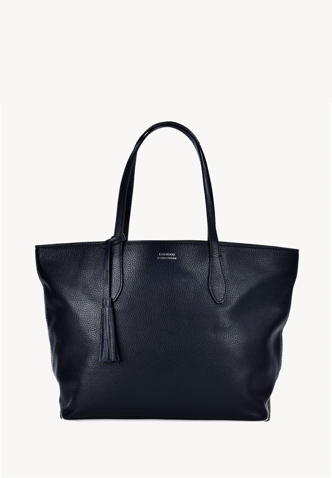 SHOPPER - Sac porté épaule en cuir grainé