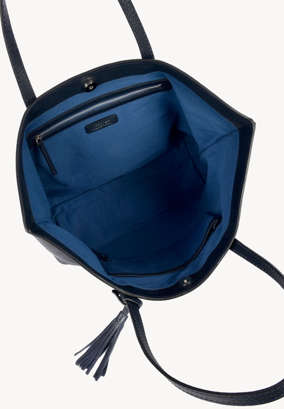 SHOPPER - Sac porté épaule en cuir grainé
