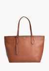 SHOPPER - Sac porté épaule en cuir grainé