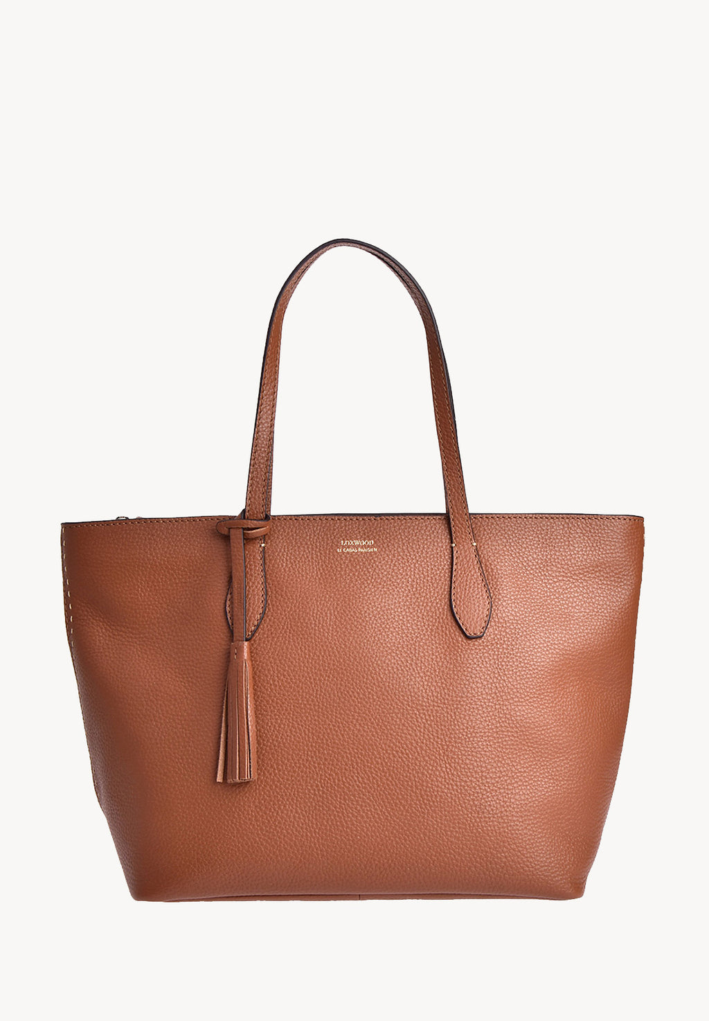 SHOPPER - Sac porté épaule en cuir grainé