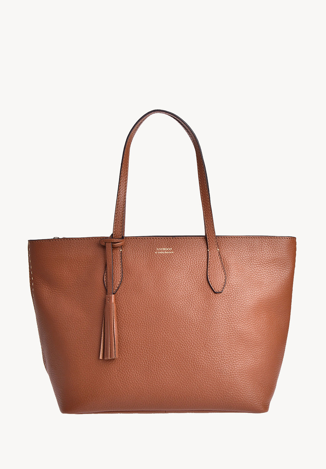 SHOPPER - Sac porté épaule en cuir grainé