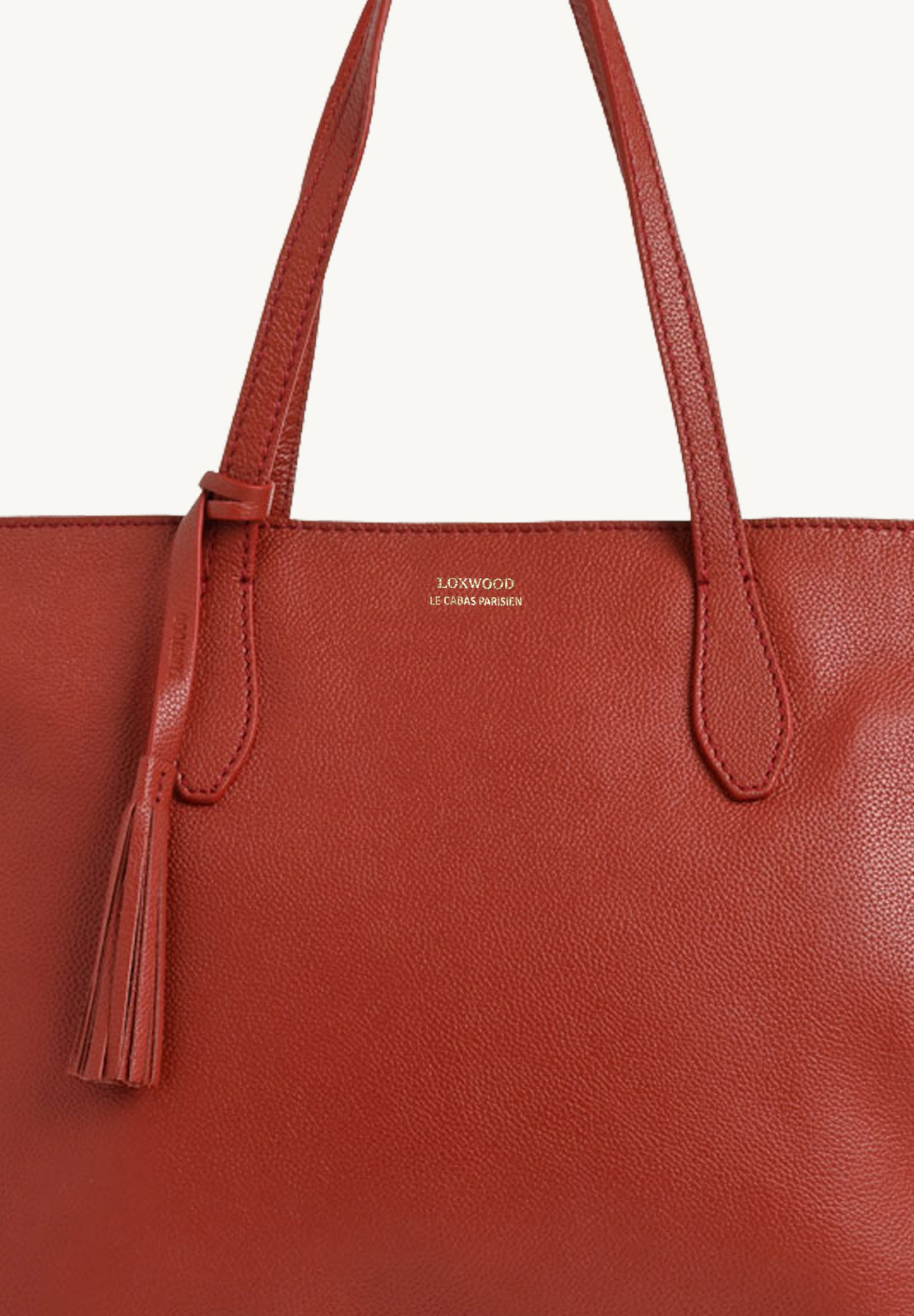 SHOPPER - Sac porté épaule en cuir grainé