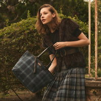 MAUREEN - SHOULDER BAG - Wool &amp; Leather