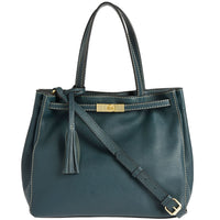 ARMANCE - Grained leather handbag