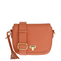 MARNIE - Sac besace en cuir grainé