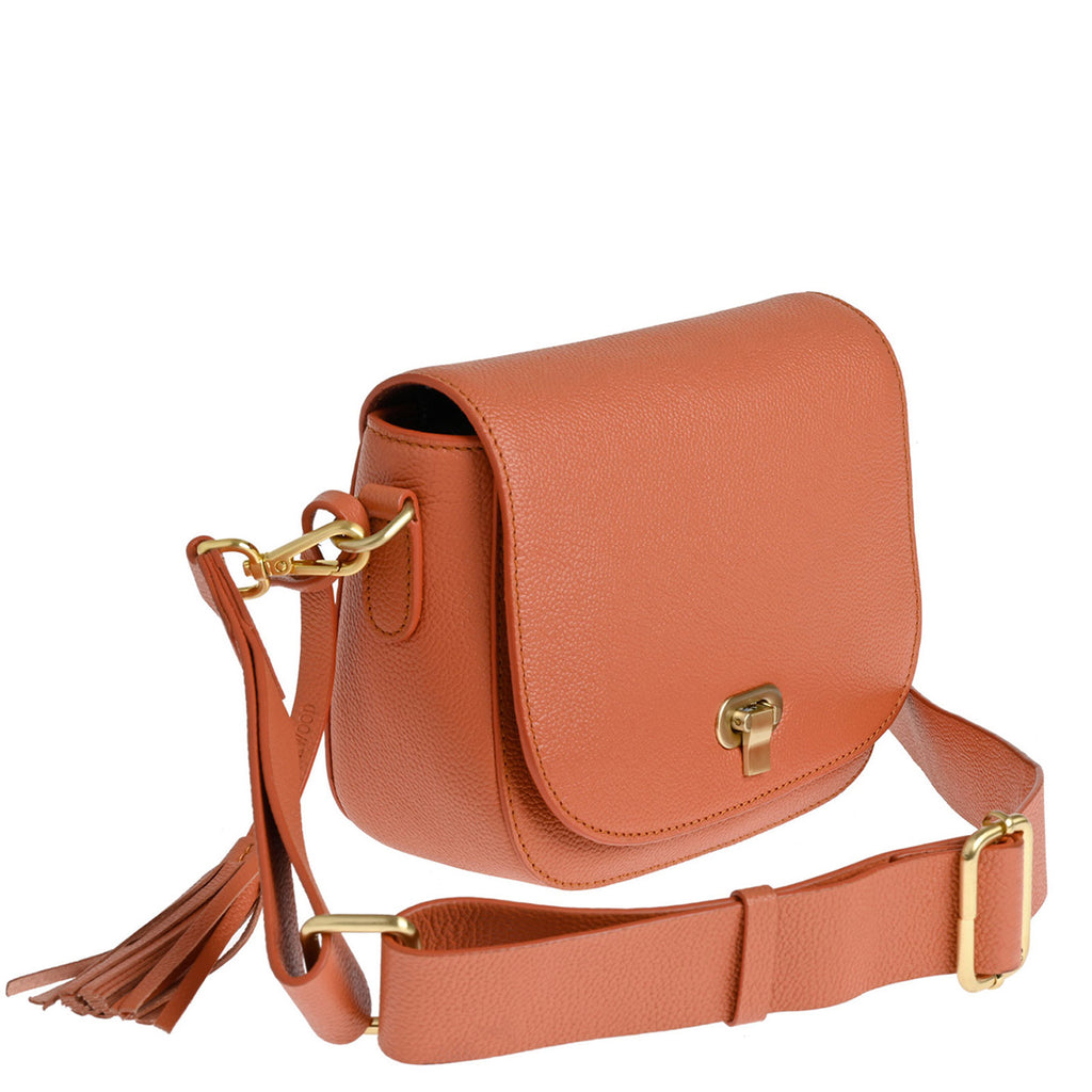 MARNIE - Sac besace en cuir grainé