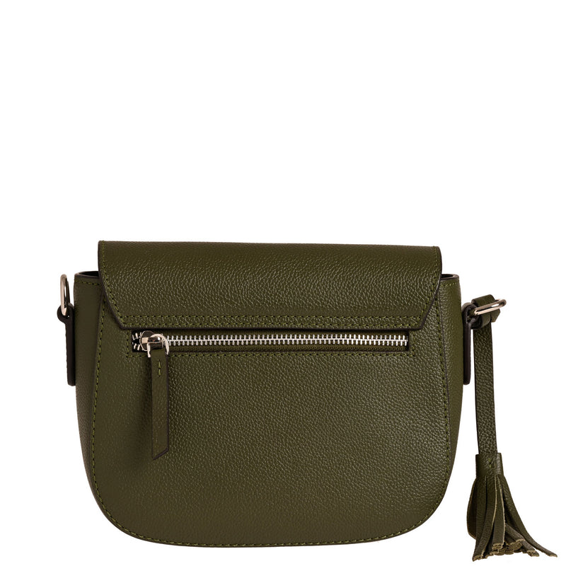 MARNIE - Sac besace en cuir grainé