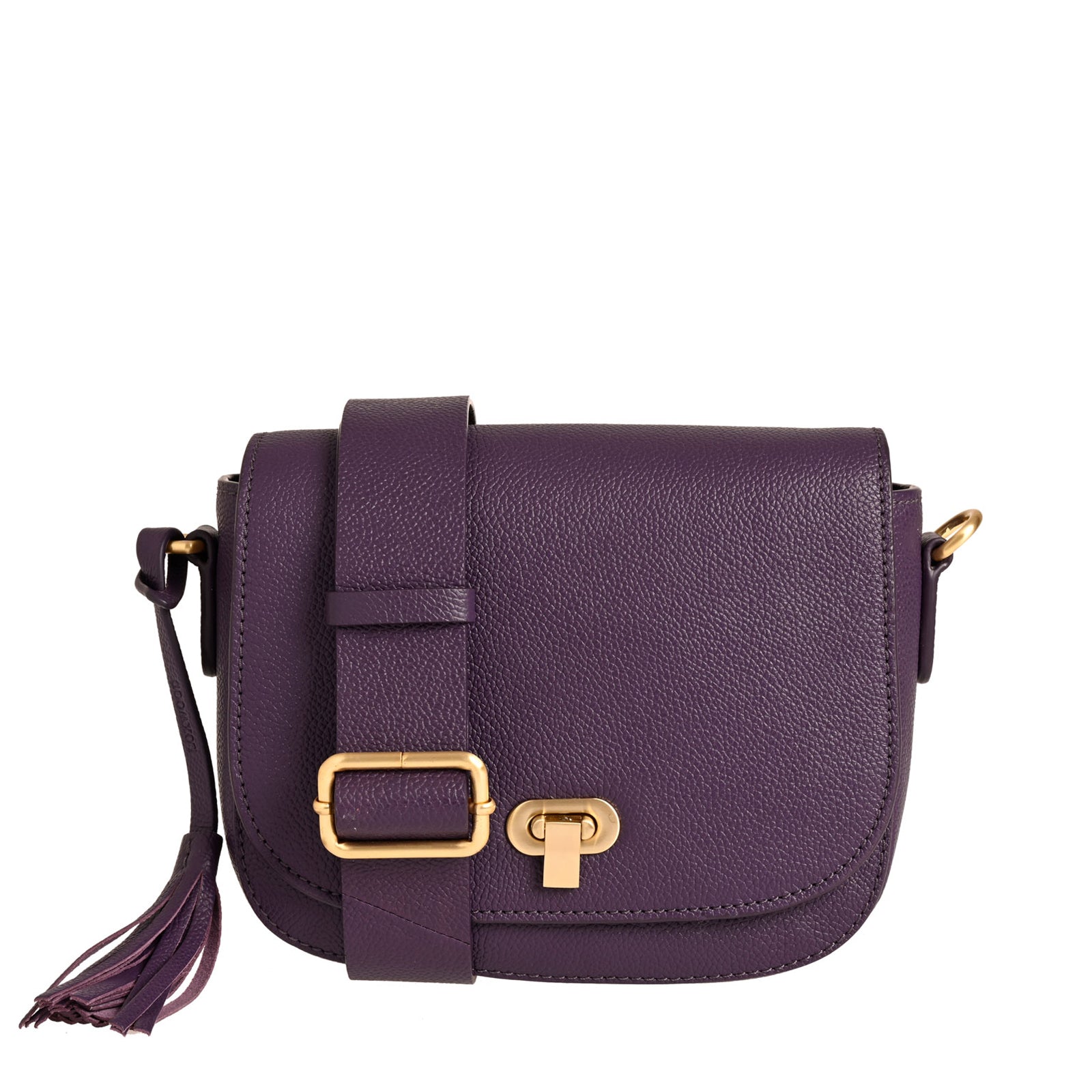 MARNIE - Sac besace en cuir grainé