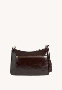 SAM - Sac porté épaule en cuir vernis
