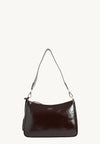 SAM - Sac porté épaule en cuir vernis