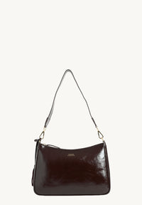 SAM - Sac porté épaule en cuir vernis