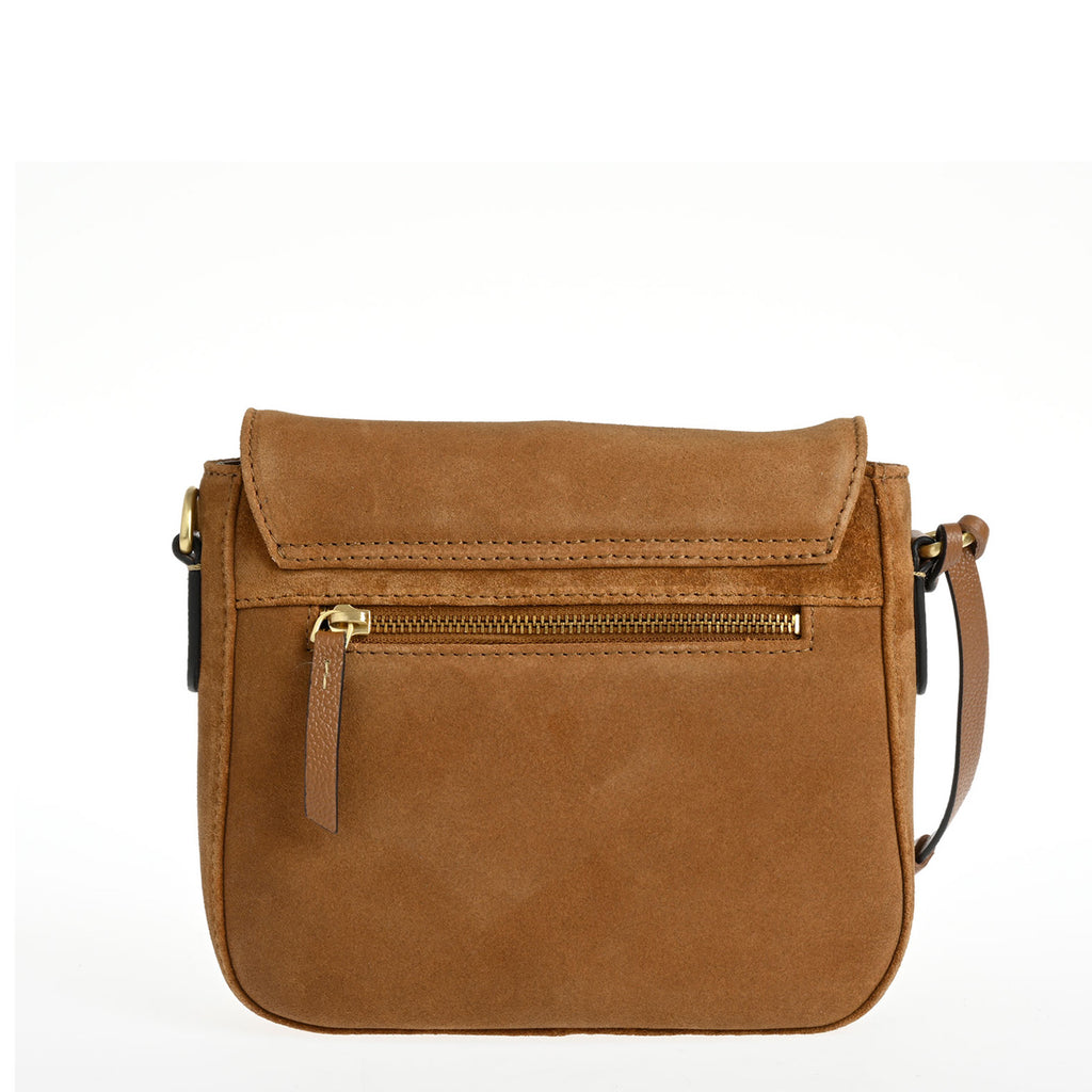 Ehla - Suede Cognac Bag