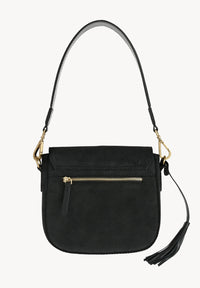 Ehla - Suede leather messenger bag