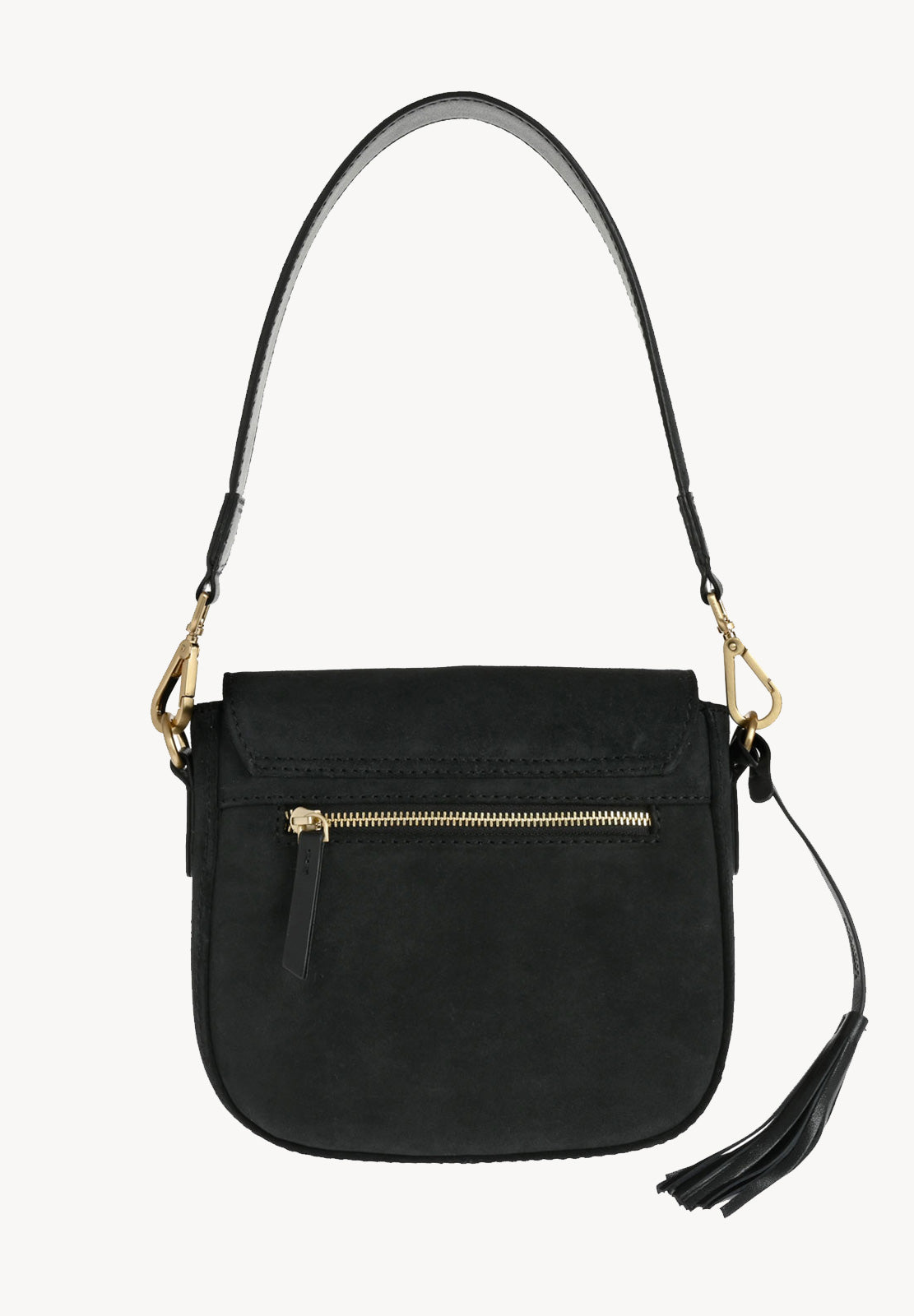 Ehla - Suede leather messenger bag