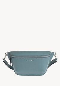 GAYA - Sac banane en cuir grainé