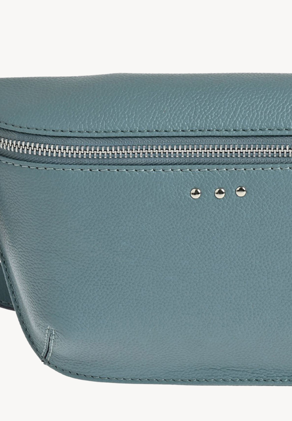 GAYA - Sac banane en cuir grainé