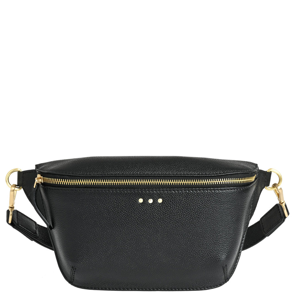 GAYA - Grained leather fanny pack