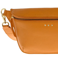 GAYA - Grained leather fanny pack