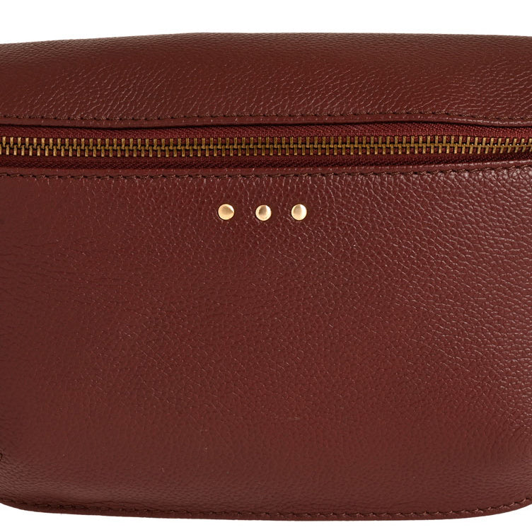 GAYA - Grained leather fanny pack