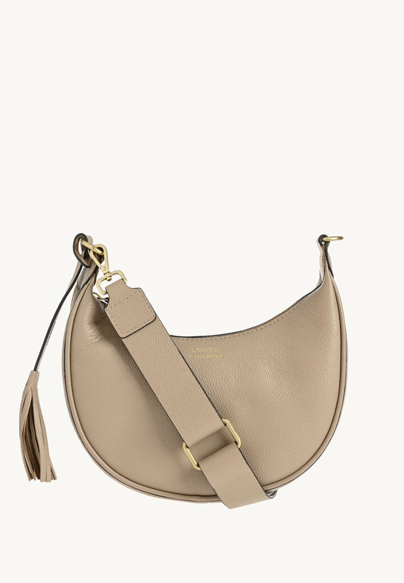 ALBANE - Sac demi lune Mastic