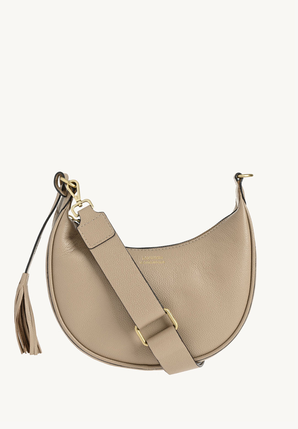ALBANE - Sac demi lune Mastic