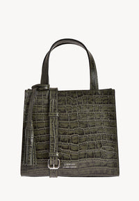 SIMONE - Crocodile embossed leather tote bag
