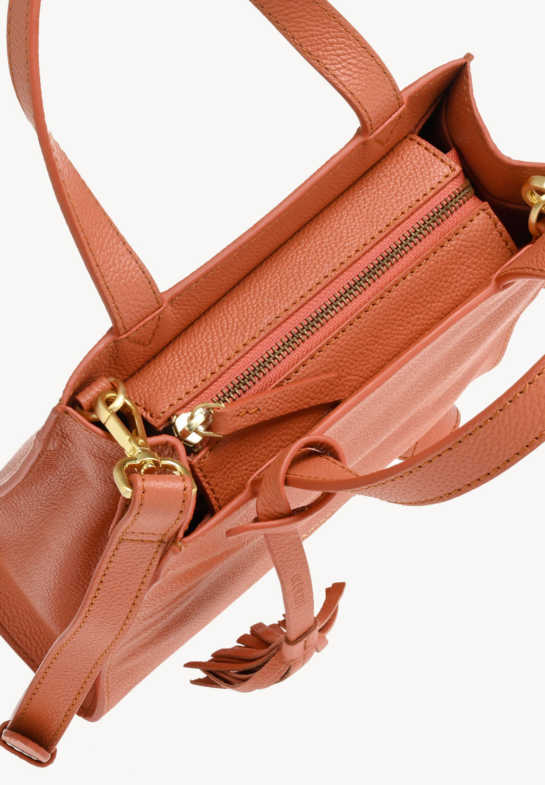 SIMONE - Cabas en cuir grainé