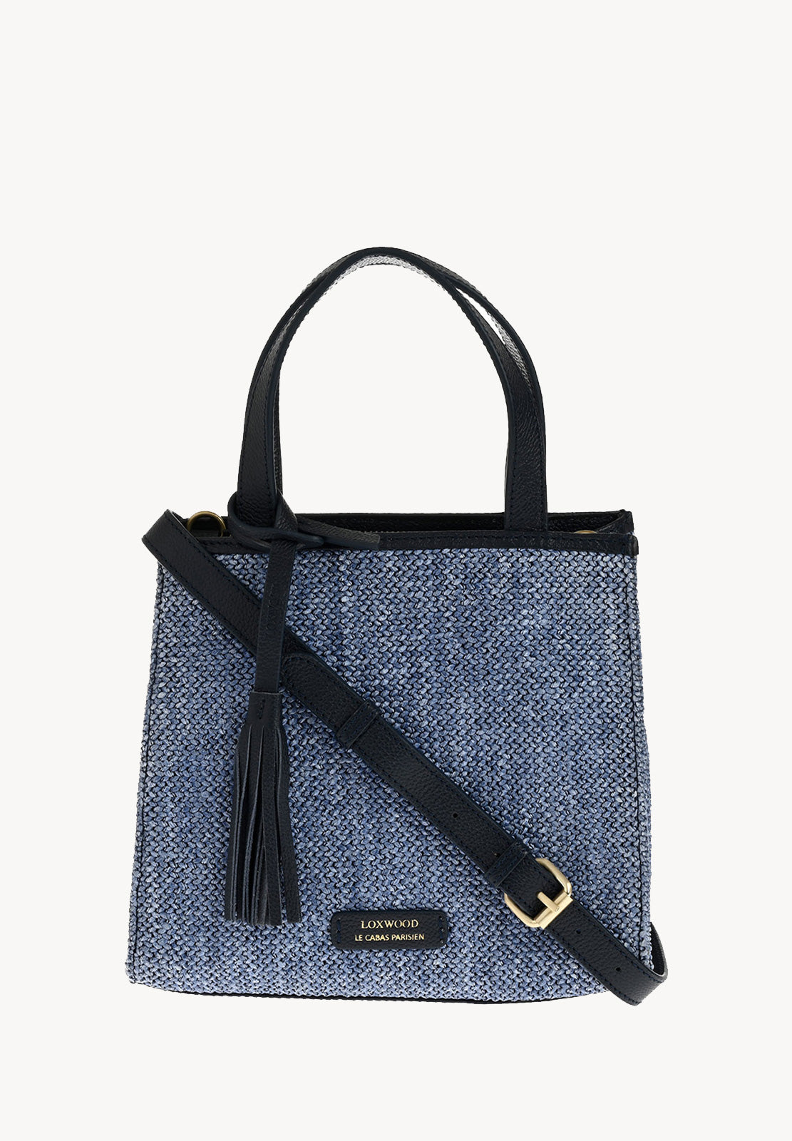 SIMONE - Raffia shoulder bag