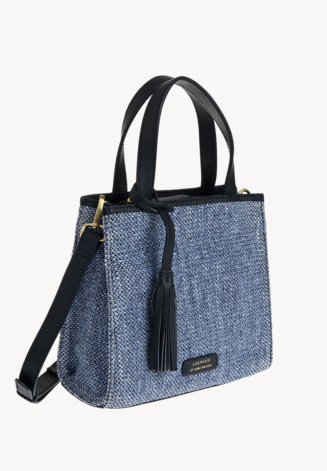 SIMONE - Raffia shoulder bag