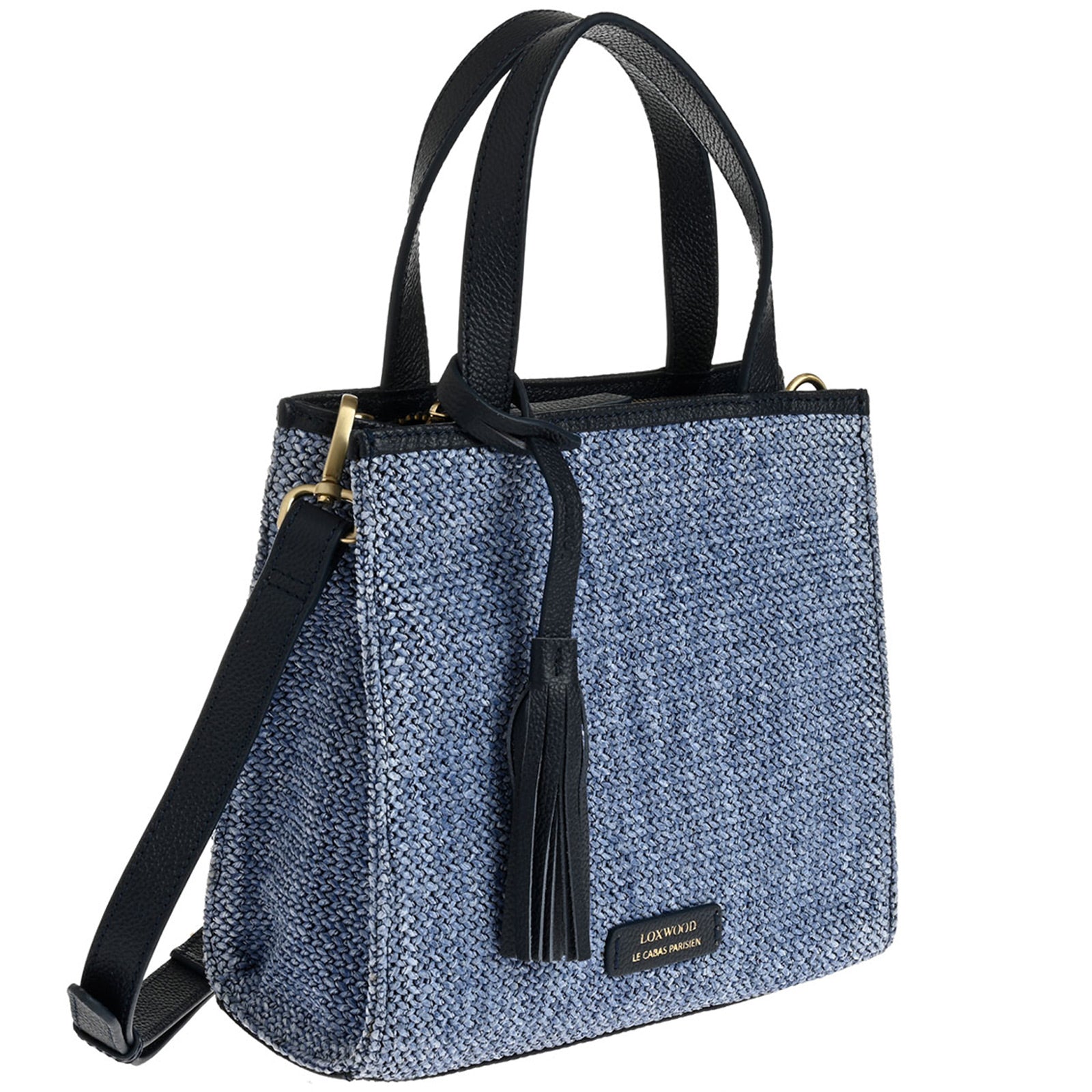 SIMONE - Raffia shoulder bag