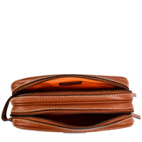 Trousse De Toilette Double Zip Brandy